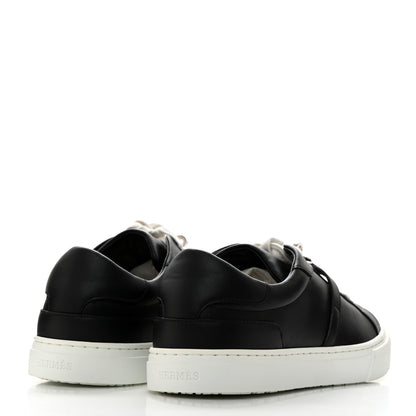 Hermes Calfskin Day Sneakers 37 Black 4 of 8