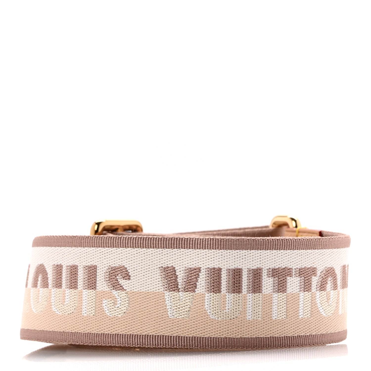 Louis Vuitton Jacquard Speedy Bandouliere 20 Shoulder Strap Beige 2 of 6