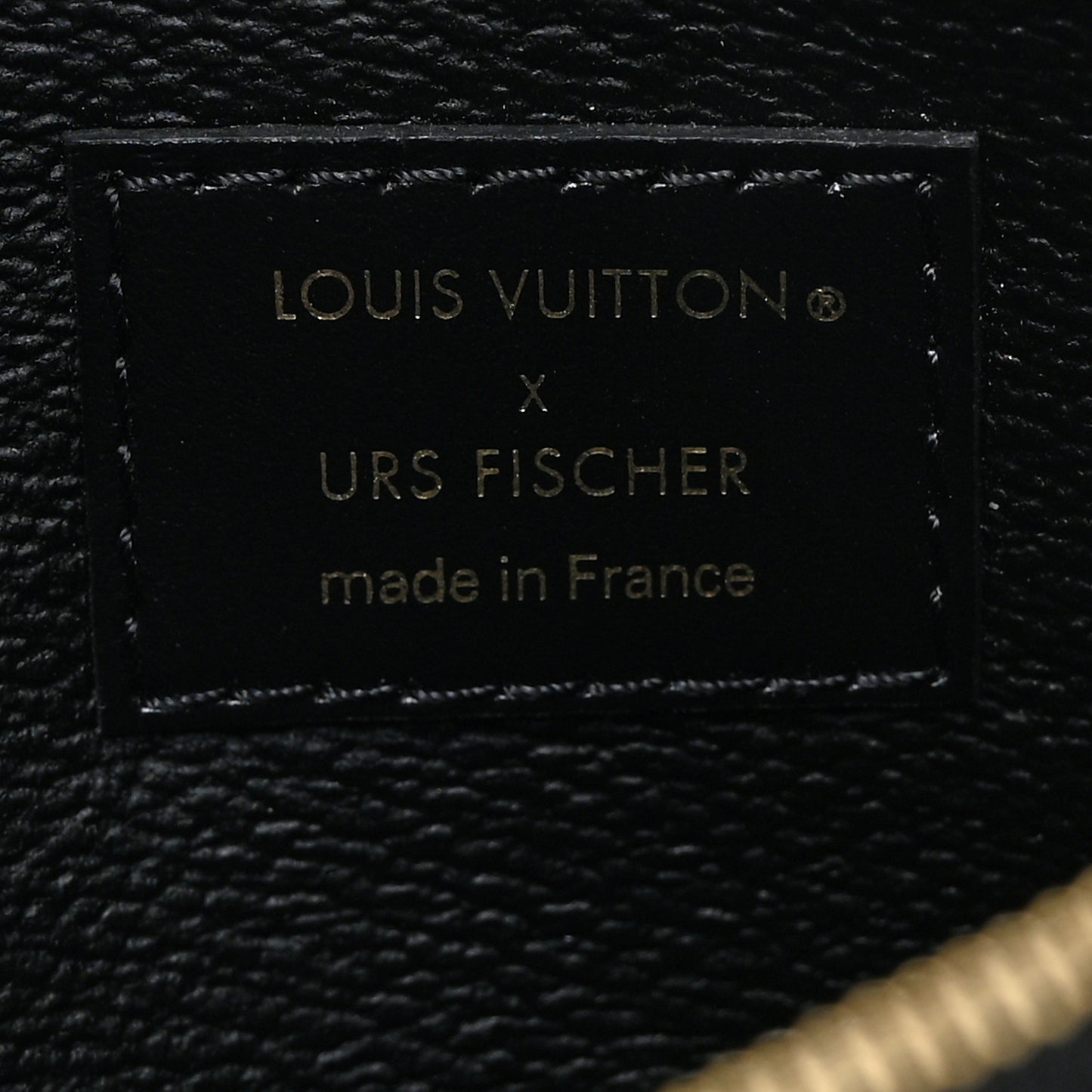 X UF Monogram Neverfull MM GM Pochette Black
