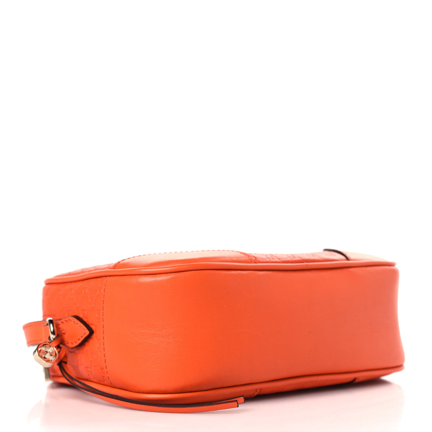 Soft Microguccissima Mini Bree Messenger Bag Sun Orange