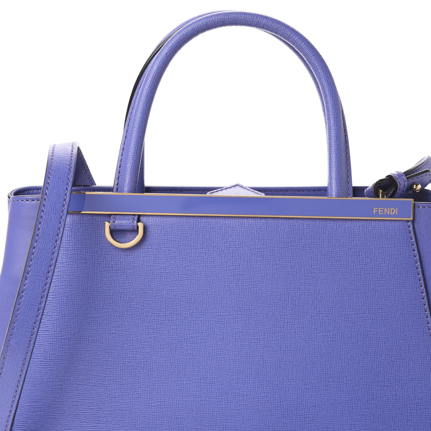 Vitello Elite Petite 2Jours Tote Viola Cassis