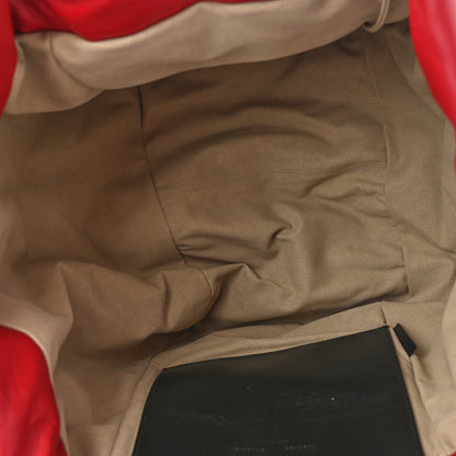 Proenza Schouler Lambskin Large Puffy Tobo Tote Red 5 of 11