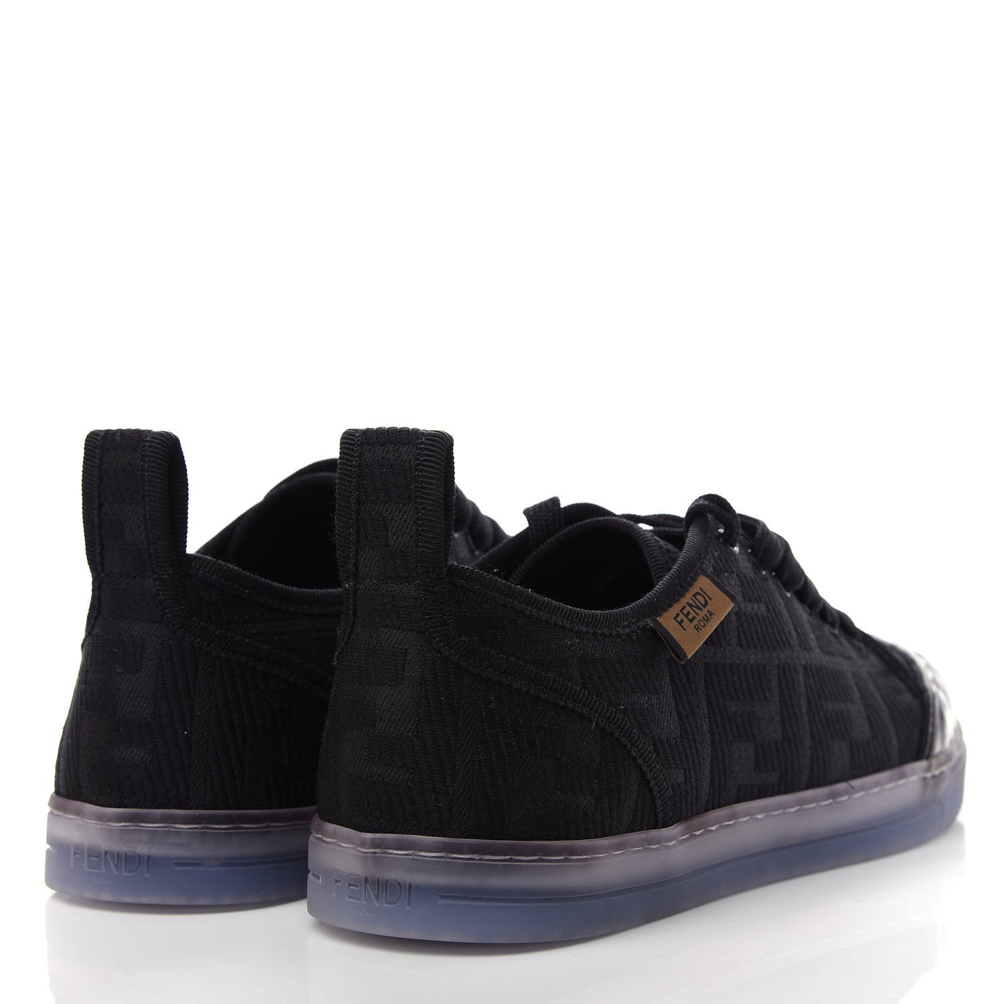 Corda FF Promenade Low Top Sneakers 37.5 Black