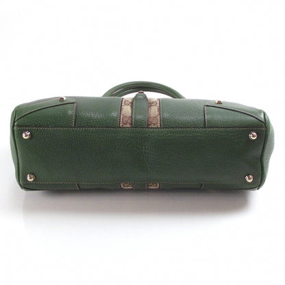 Gucci Leather Medium Bardot Green 6 of 12