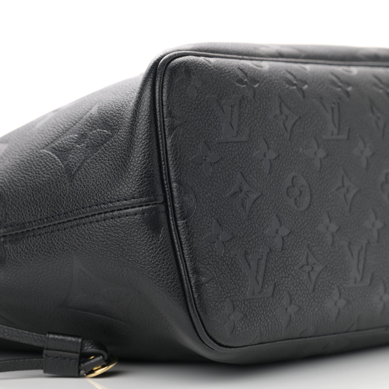 Louis Vuitton Empreinte Monogram Giant Neverfull MM Black 8 of 9
