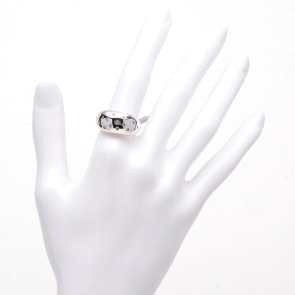 David Yurman Sterling Silver Diamond 11mm Pure Form Ring 52 6 2 of 5