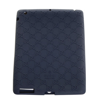 Gucci Rubber Guccissima iPad Case Navy 1 of 5