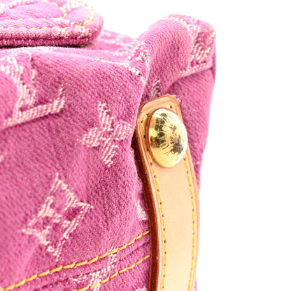 Louis Vuitton Denim Baggy PM Fuchsia 12 of 12
