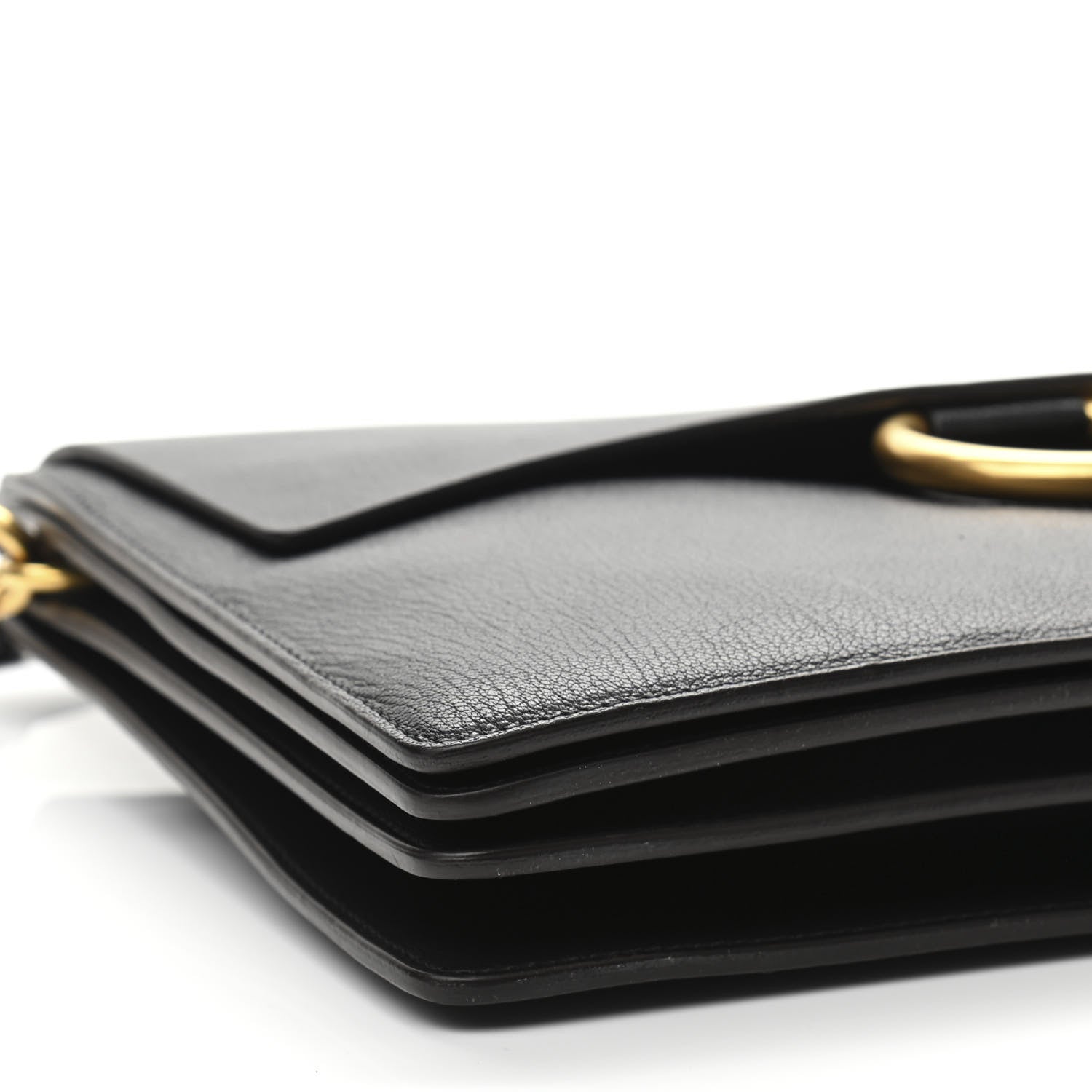 Chloe Calfskin Medium Faye Shoulder Bag Black 10 of 13