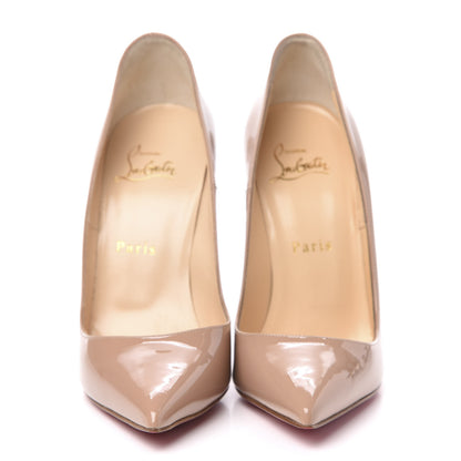 Christian Louboutin Patent So Kate 120 Pumps 37 Nude 2 of 8
