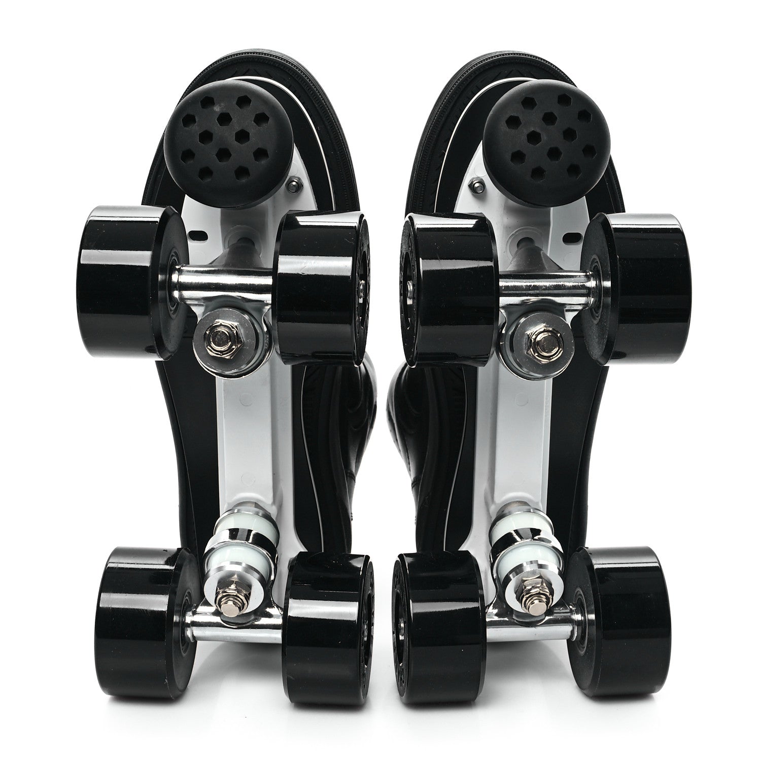 Chanel Calfskin Womens Roller Skates 38 Black 6 of 11