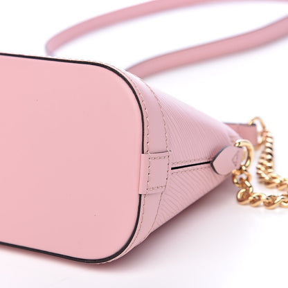 Louis Vuitton Epi Alma Mini Rose Ballerine 8 of 12