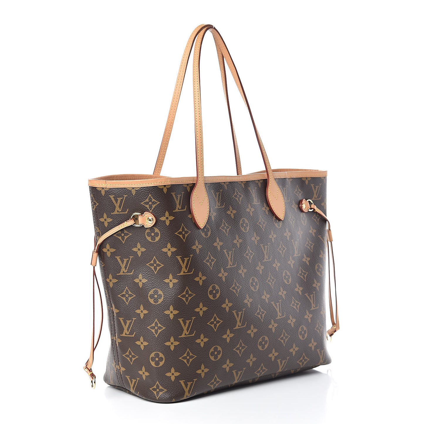 Monogram Neo Neverfull MM Rose Ballerine