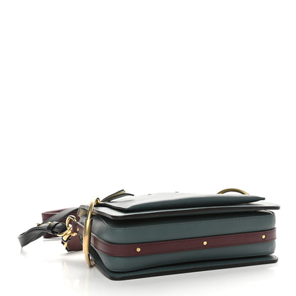 Chloe Calfskin Small Roy Tri-Color Bag White Blue 4 of 8