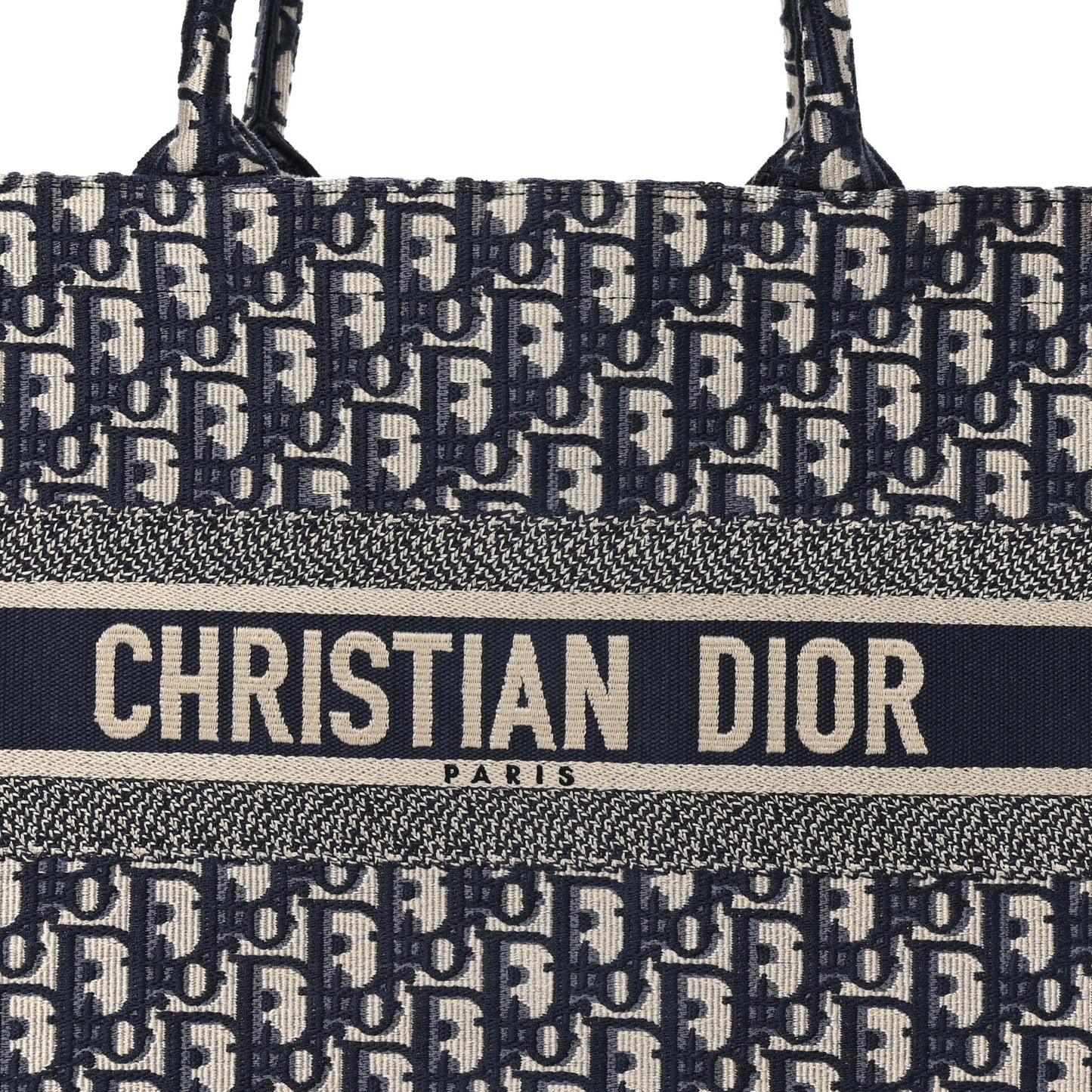 Oblique Medium Book Tote Blue Multicolor