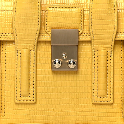 3.1 Phillip Lim Lizard Embossed Calfskin Mini Pashli Satchel Sunshine 8 of 10