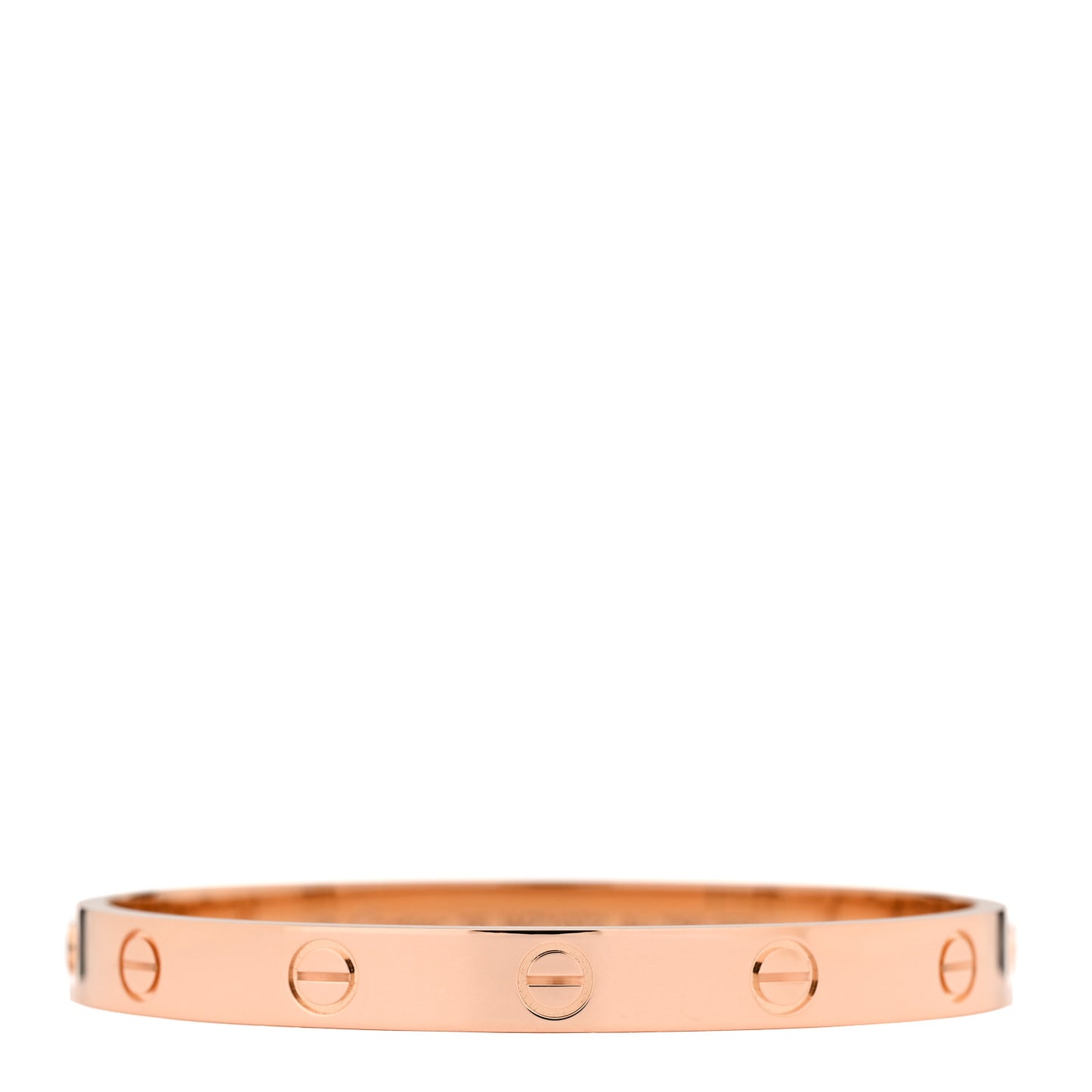 18k Pink Gold Love Bracelet 16