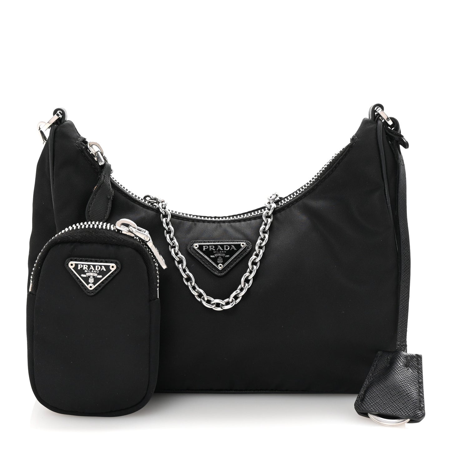 Nylon Re-Edition 2005 Shoulder Bag Black