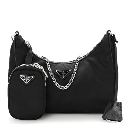 Prada Nylon Re-Edition 2005 Shoulder Bag Black 1 of 10