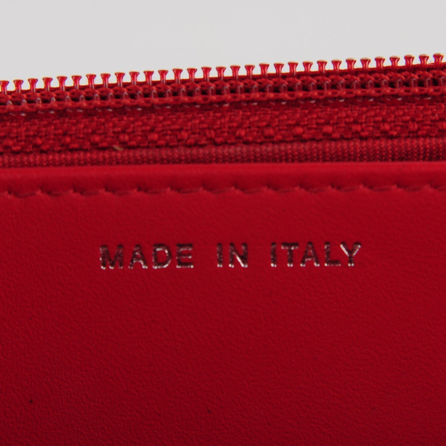 Chanel Caviar Timeless CC Wallet On Chain WOC Red 8 of 9