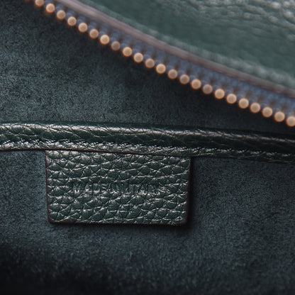 Celine Drummed Calfskin Nano Luggage Amazone 6 of 10