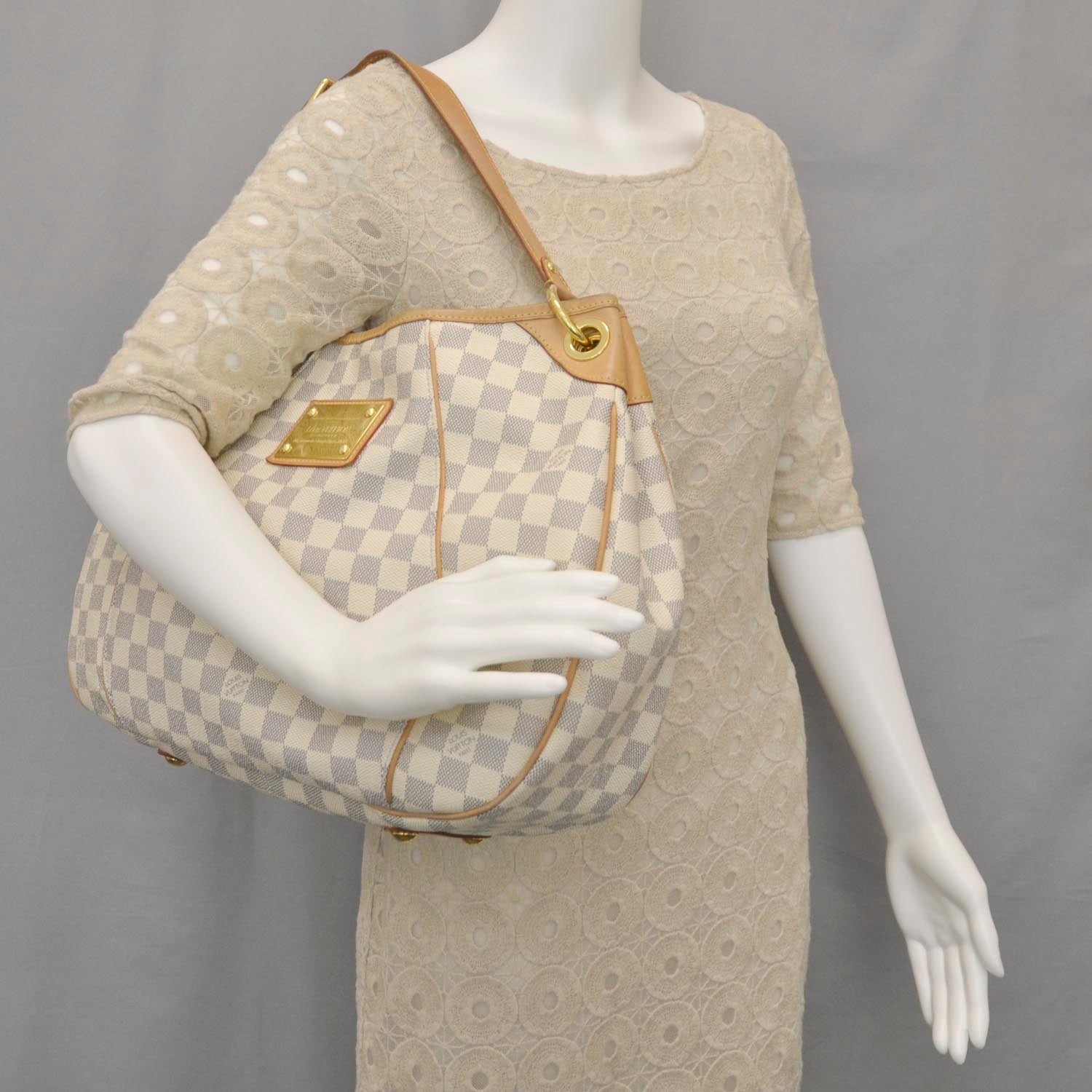 Louis Vuitton Damier Azur Galliera PM 2 of 10
