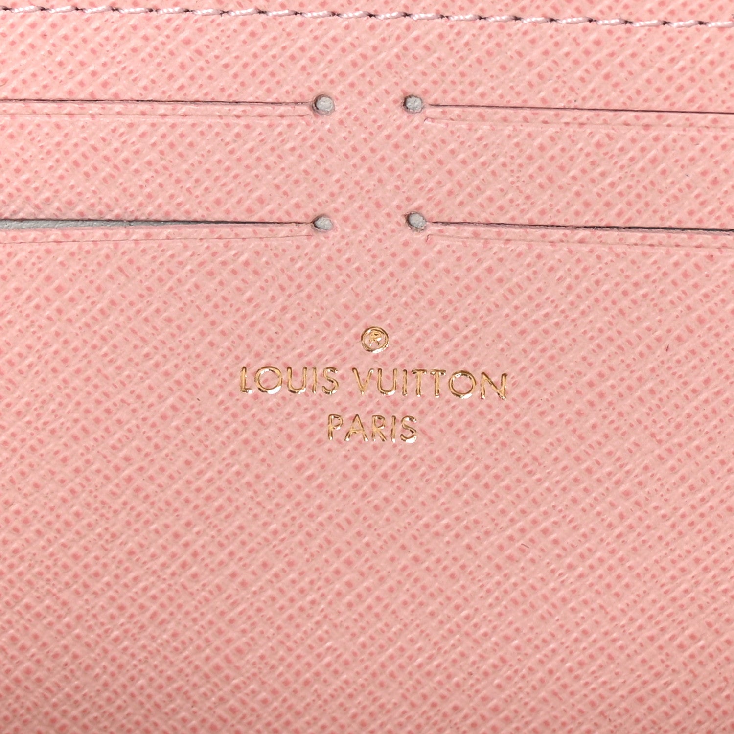 Louis Vuitton Damier Azur Clemence Wallet Rose Ballerine 6 of 6