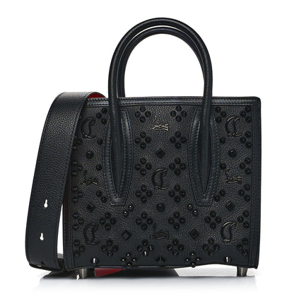 Christian Louboutin Calfskin Spikes Loubinthesky Mini Paloma Black 1 of 10