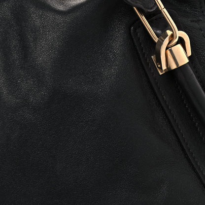 Chloe Calfskin Large Military Paraty Black 7 of 11