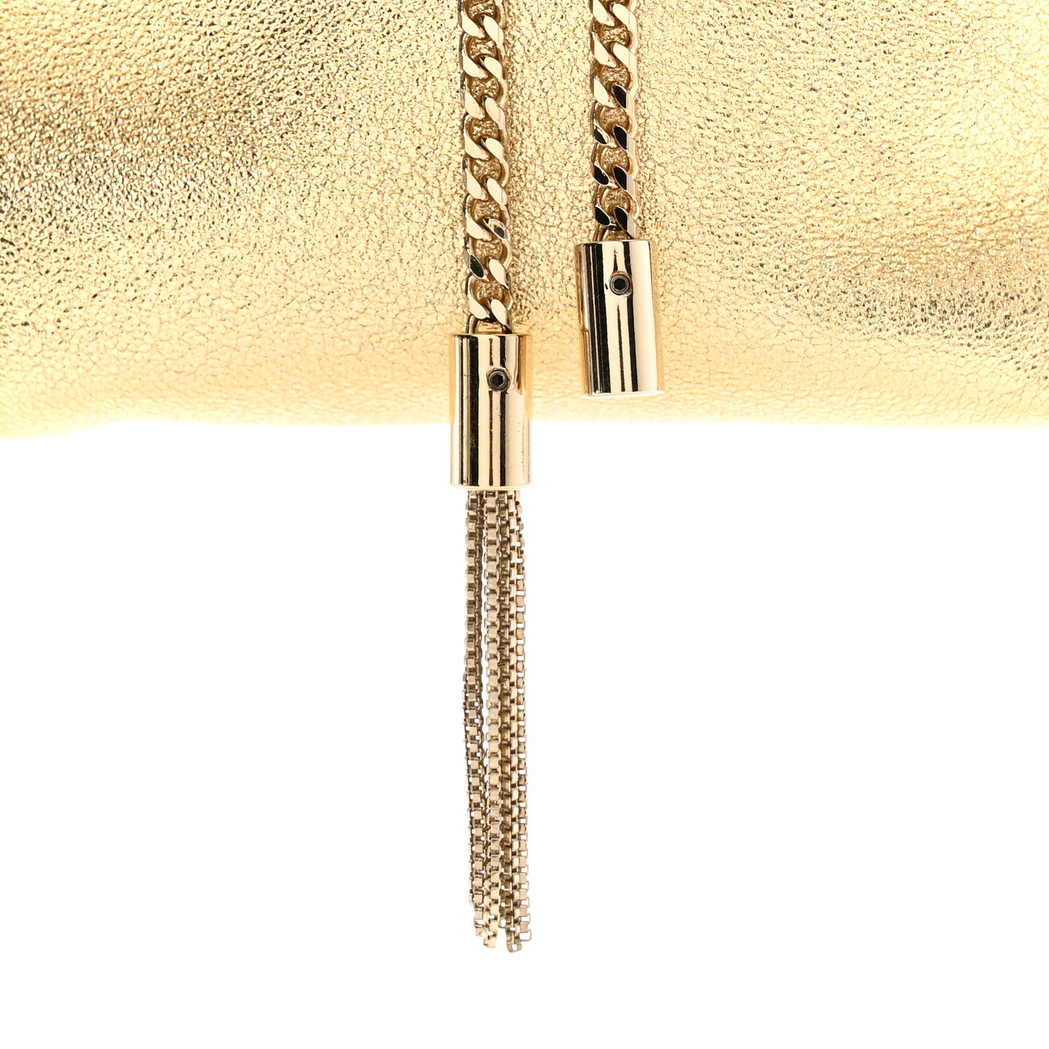 M バナパスポート 金色 Jimmy Choo Metallic Nappa Micro Bon Bon Bag Gold 1919135