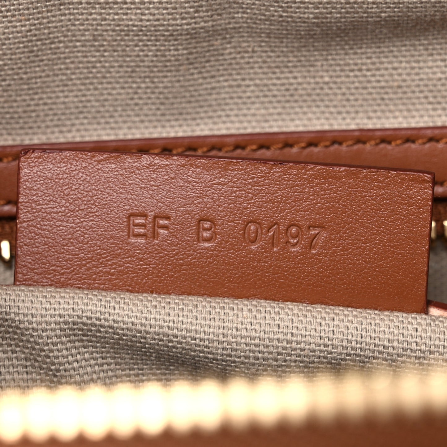 Calfskin Small Sway Cognac