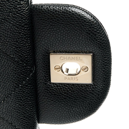 Chanel Caviar Quilted XXL Travel Flap Bag Black 7 of 11