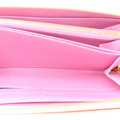 Louis Vuitton Monogram Multicolor Zippy Wallet White Litchi 6 of 8