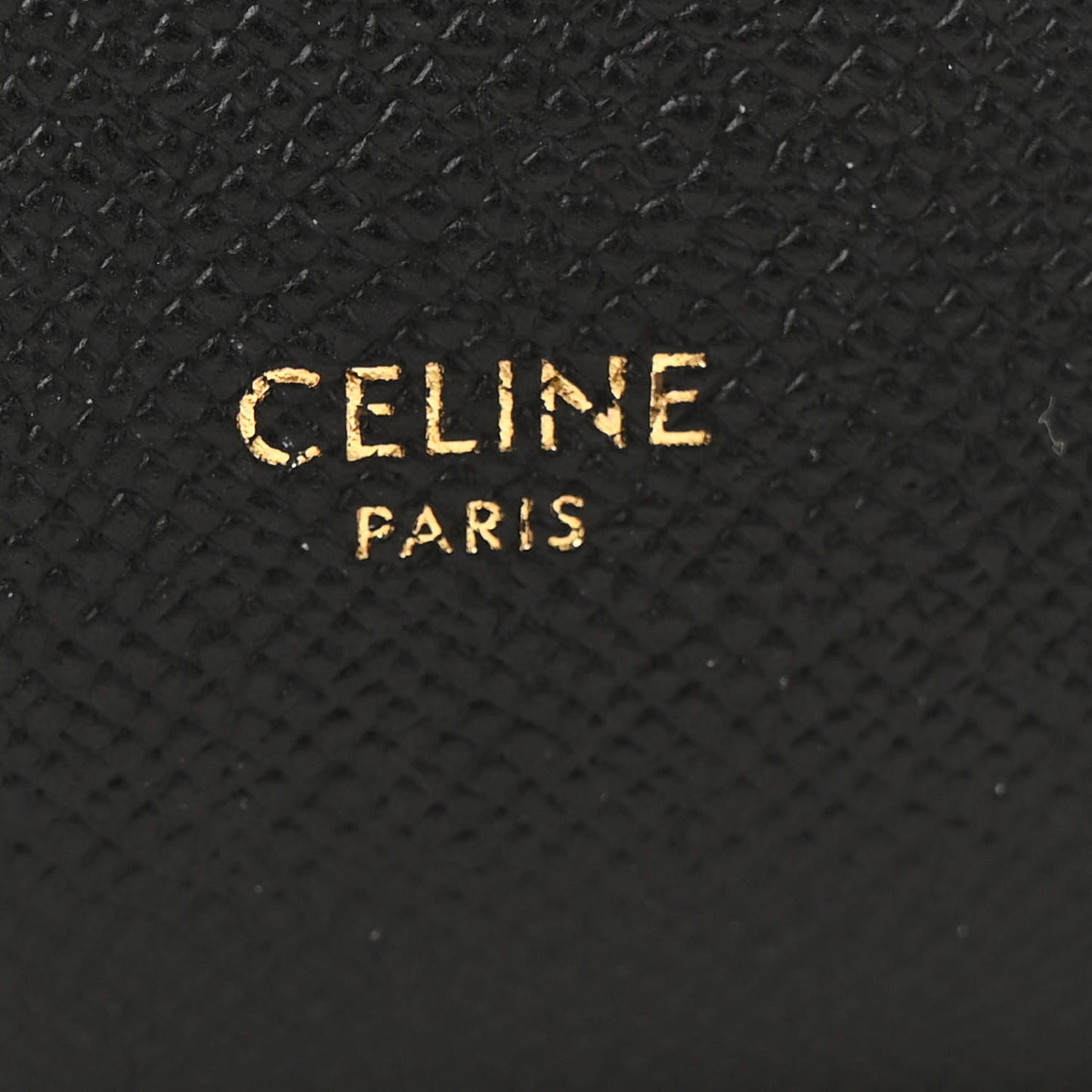 Grained Calfskin Nano Belt Bag Black