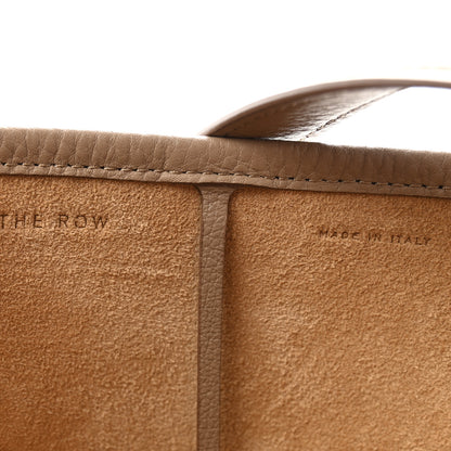 The Row Grained Calfskin Medium N/S Park Tote Dark Taupe 6 of 10