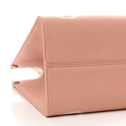 Louis Vuitton Empreinte Monogram Giant Onthego MM Rose Trianon Creme 8 of 9