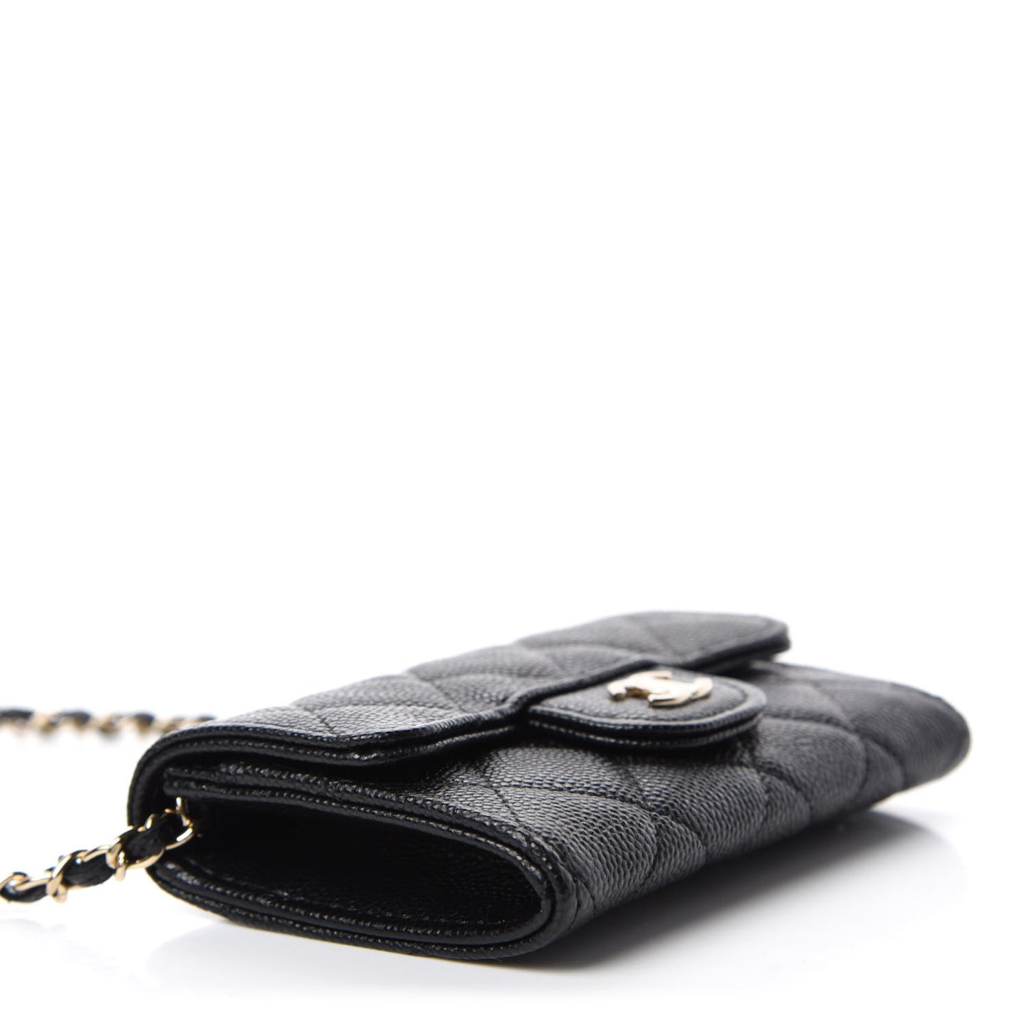 Caviar Quilted Belt Bag Black