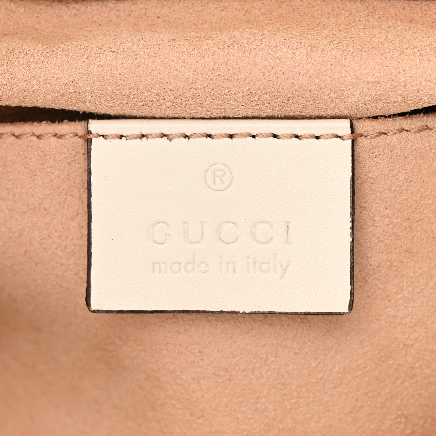 Gucci Calfskin Matelasse GG Marmont Flap Backpack White 6 of 10
