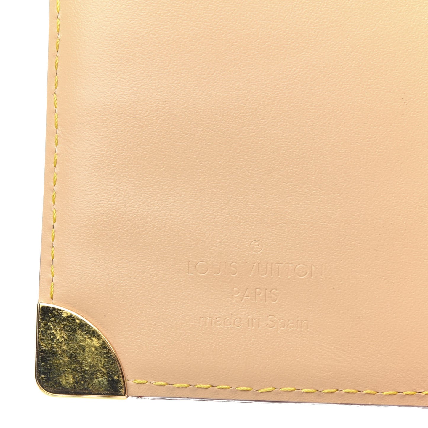 Monogram Multicolor Small Ring Agenda Cover White