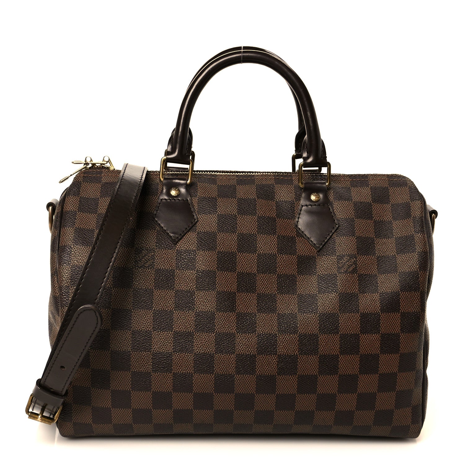 Louis Vuitton Damier Ebene Speedy Bandouliere 30 1 of 11
