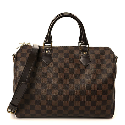Louis Vuitton Damier Ebene Speedy Bandouliere 30 1 of 11