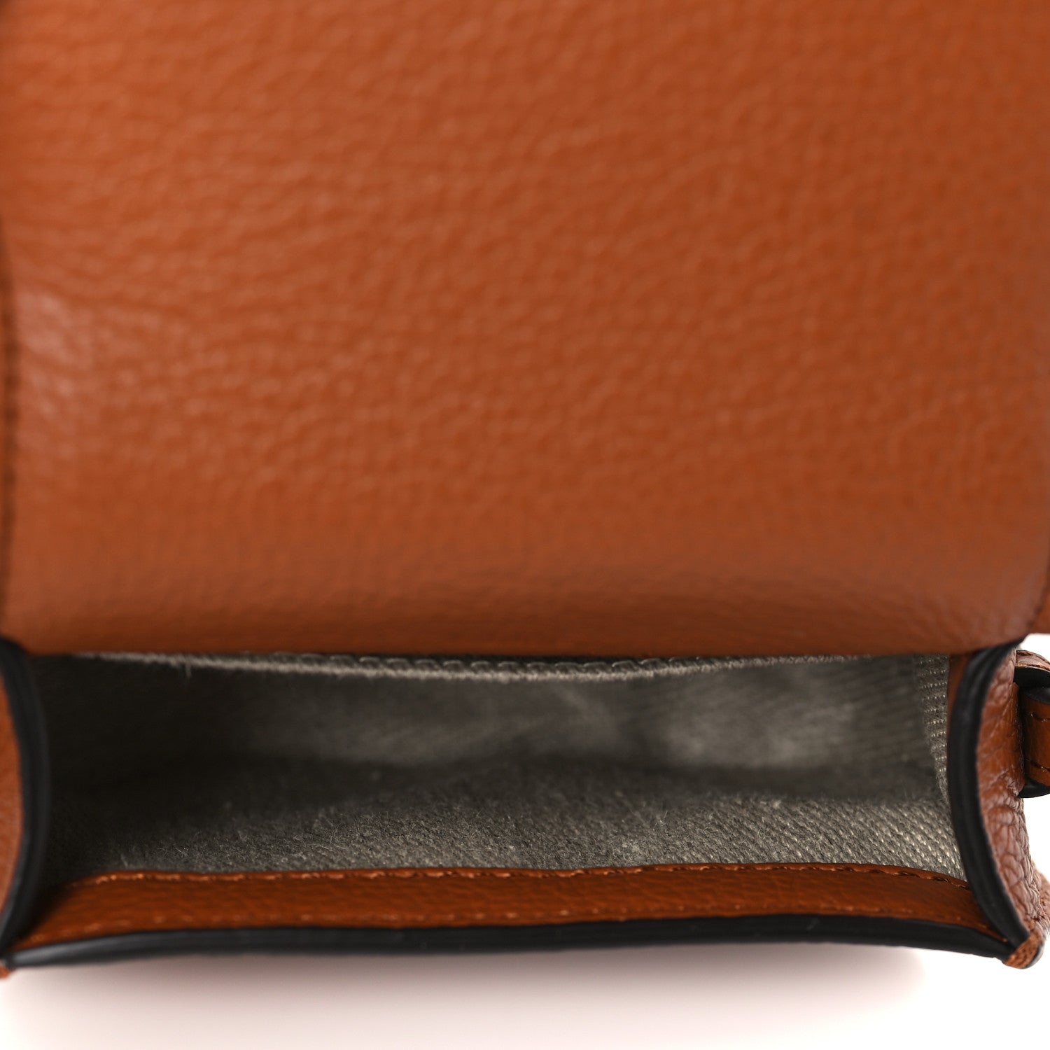 Chloe Calfskin Nano Marcie Saddle Bag Tan 5 of 8