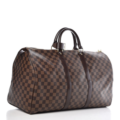 Louis Vuitton Damier Ebene Keepall 50 3 of 18