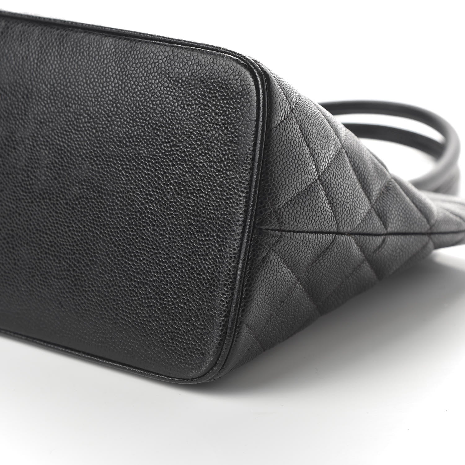 Chanel Caviar Quilted Medallion Tote Black 7 of 10