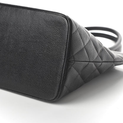 Chanel Caviar Quilted Medallion Tote Black 7 of 10