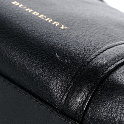 Burberry Grained Calfskin Small Alchester Bowling Bag Black 11 of 12
