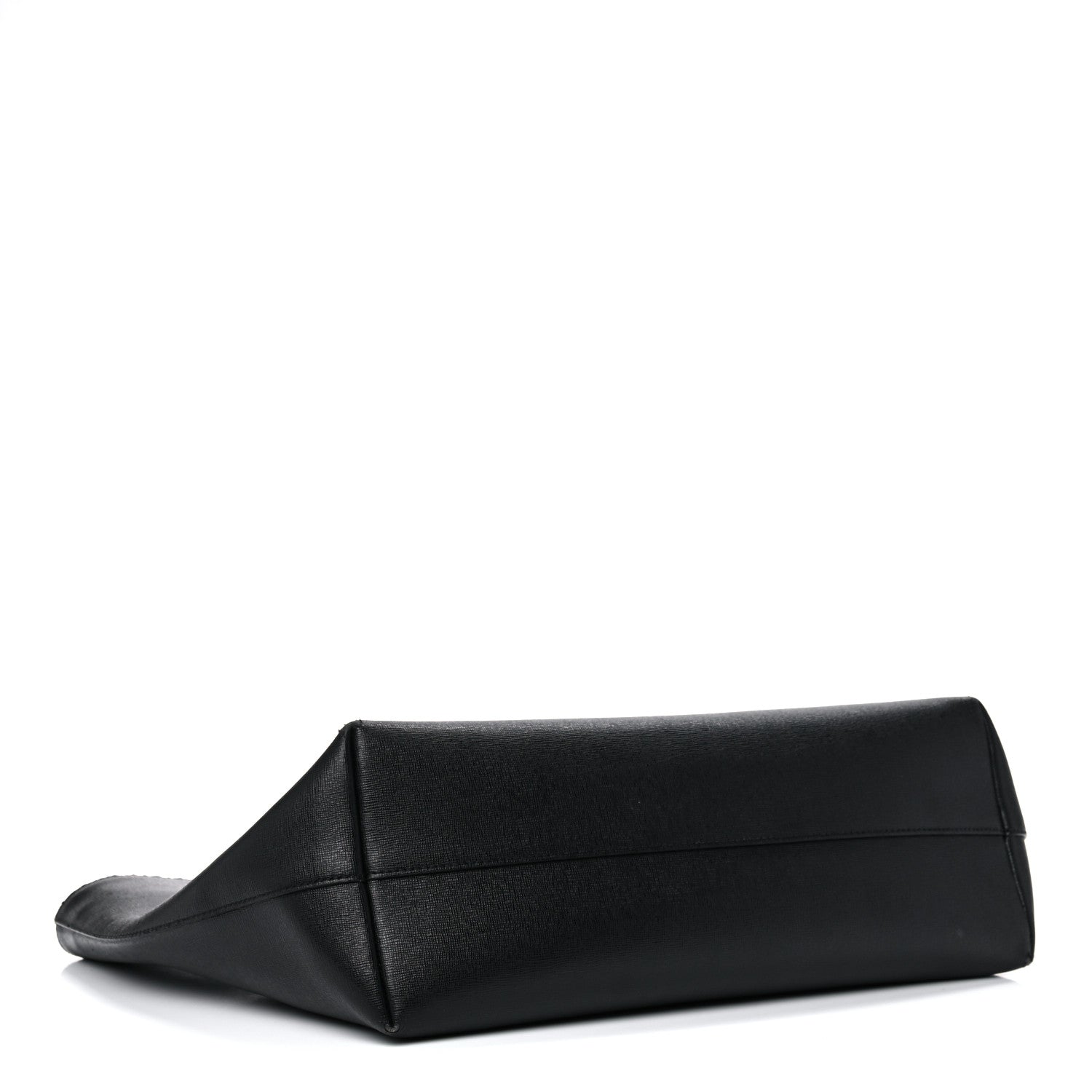 Fendi Vitello Elite Cuoio Monster Buggies Medium Roll Tote Black Multicolor Blue Cobalto 4 of 31