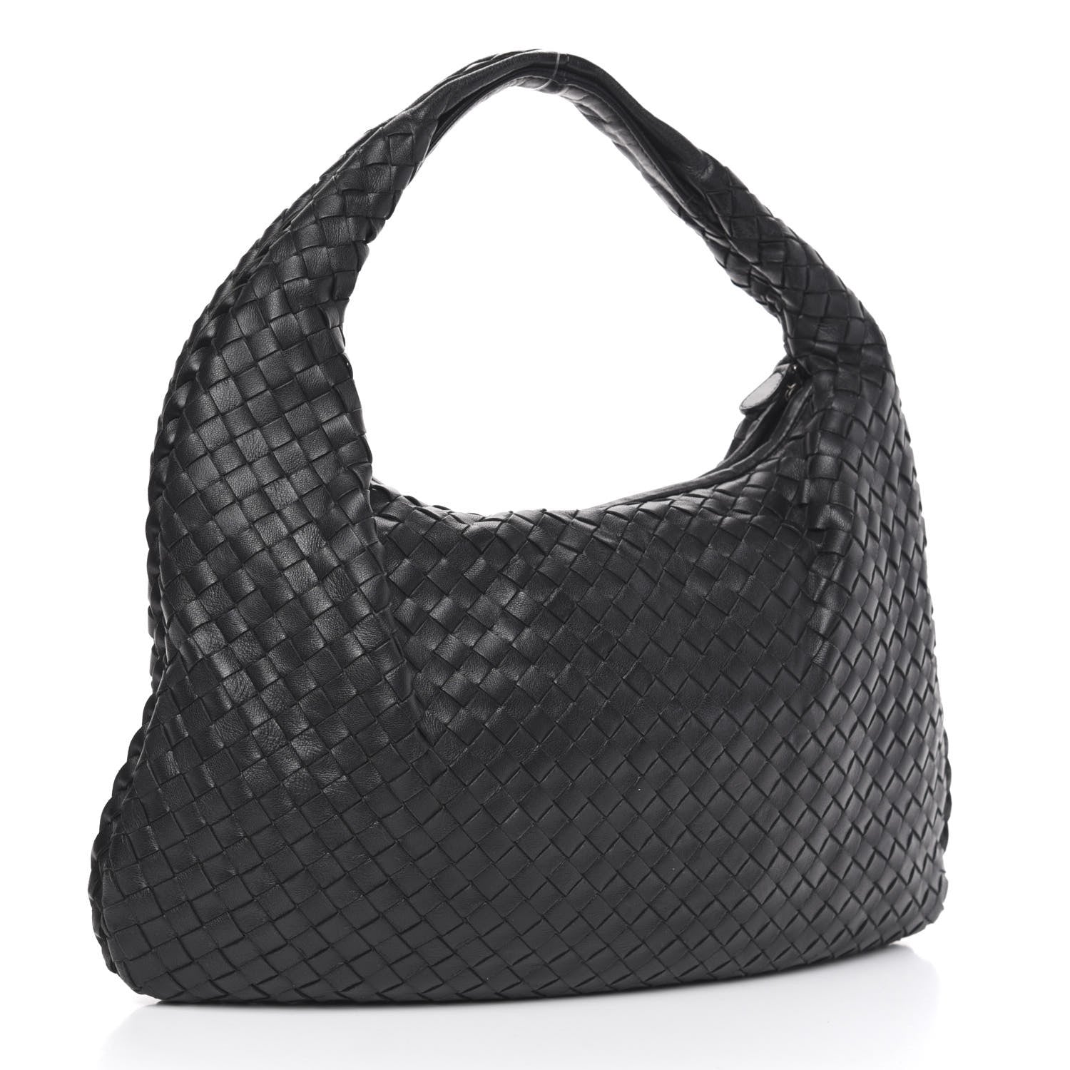 Bottega Veneta Nappa Intrecciato Large Veneta Hobo Black 3 of 12