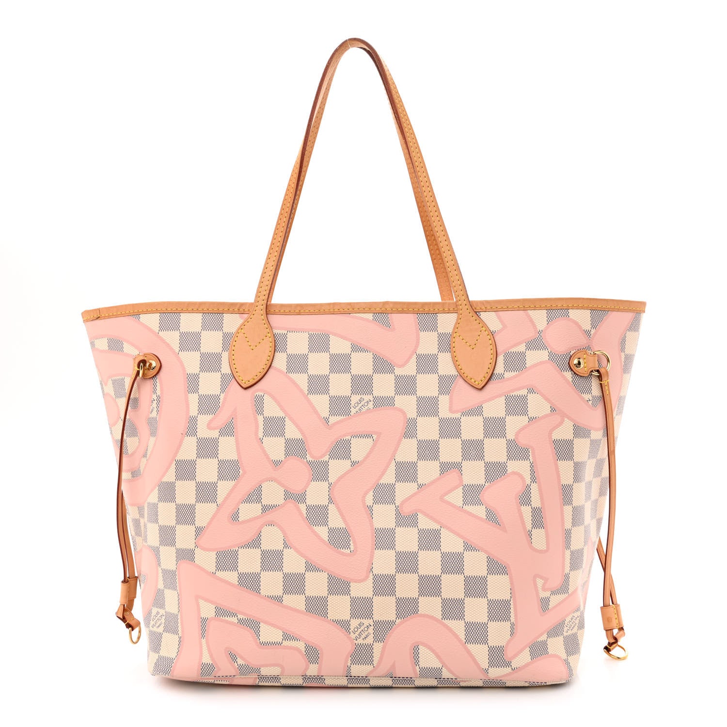 Louis Vuitton Damier Azur Tahitienne Neverfull MM 1 of 12