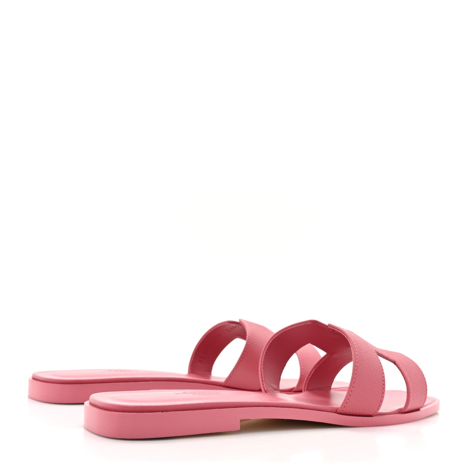 Hermes Epsom Oran Sandals 41.5 Rouge Azalee 4 of 10